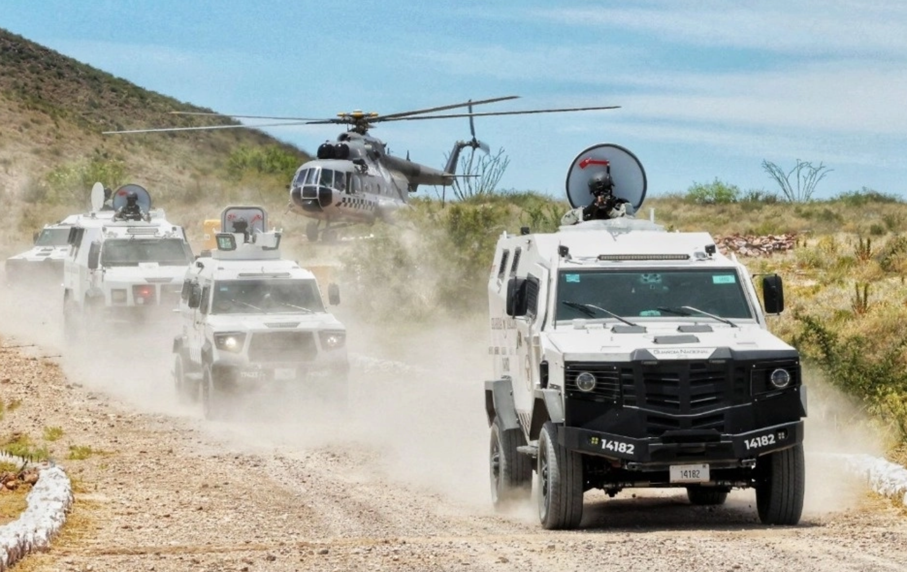 Llegan 300 elementos de la Guardia Nacional a Nuevo León
